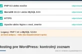 Hosting pre WordPress: čo musí spĺňať a ako si vybrať