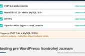 Hosting pre WordPress: čo musí spĺňať a ako si vybrať