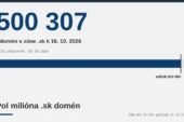 Slovenský internet má pol milióna .sk domén