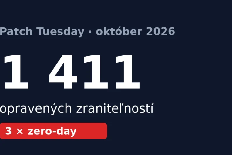 Infografika: októbrový Patch Tuesday opravil 1 411 zraniteľností vrátane troch zero-day